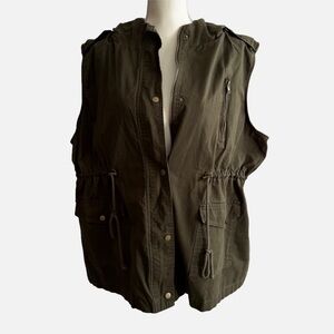 Zenana Outfitters Khaki Women's Sleeveless Vest